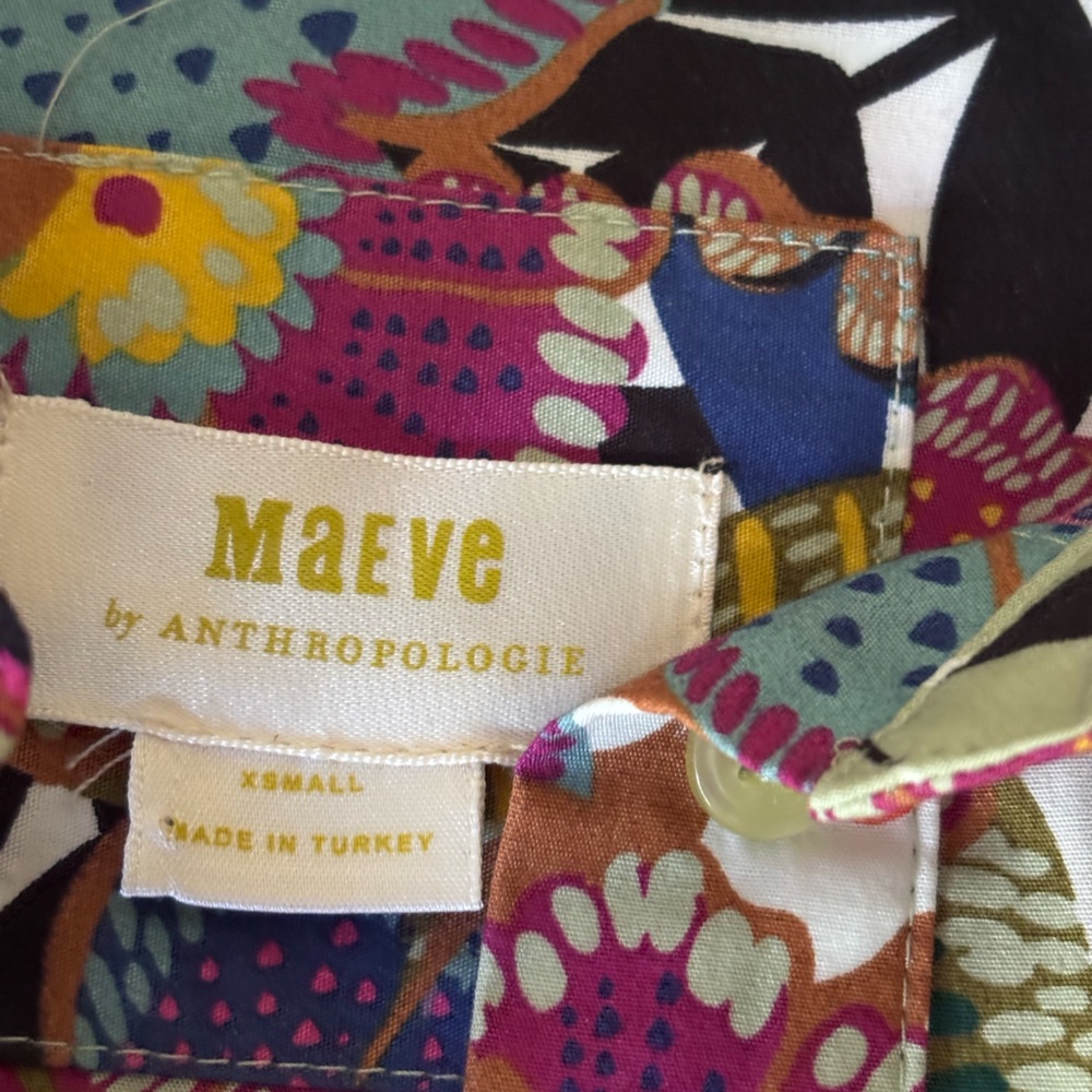 Anthropologie Bettina tiered midi dress by Maeve - Picture 5 of 7